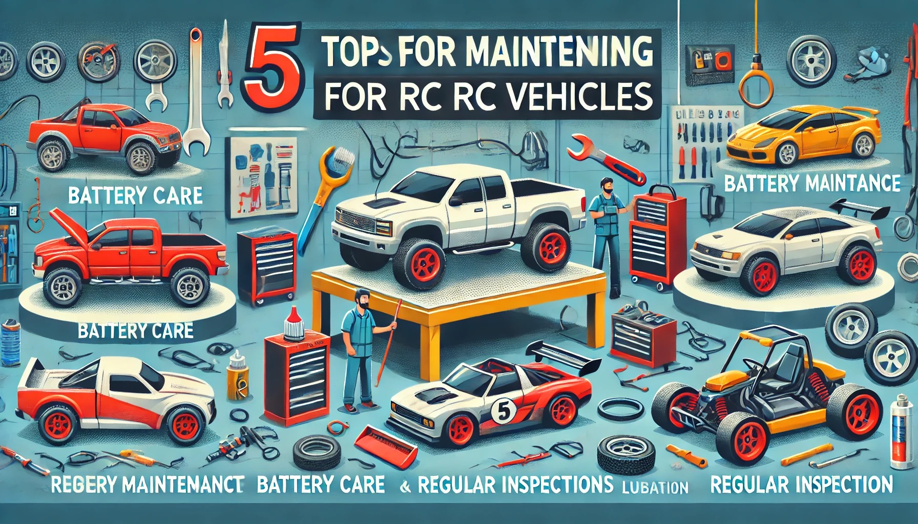 Top 5 Tips for Maintaining Your RC Vehicle