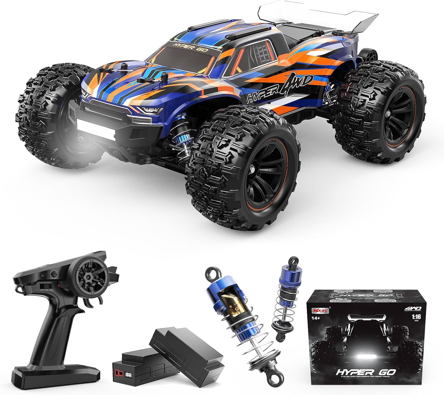 HYPER GO H16DR 1:16 Scale Ready to Run Fast Remote Control Car